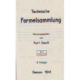 TECHNISCHE FORMELSAMMLUNG